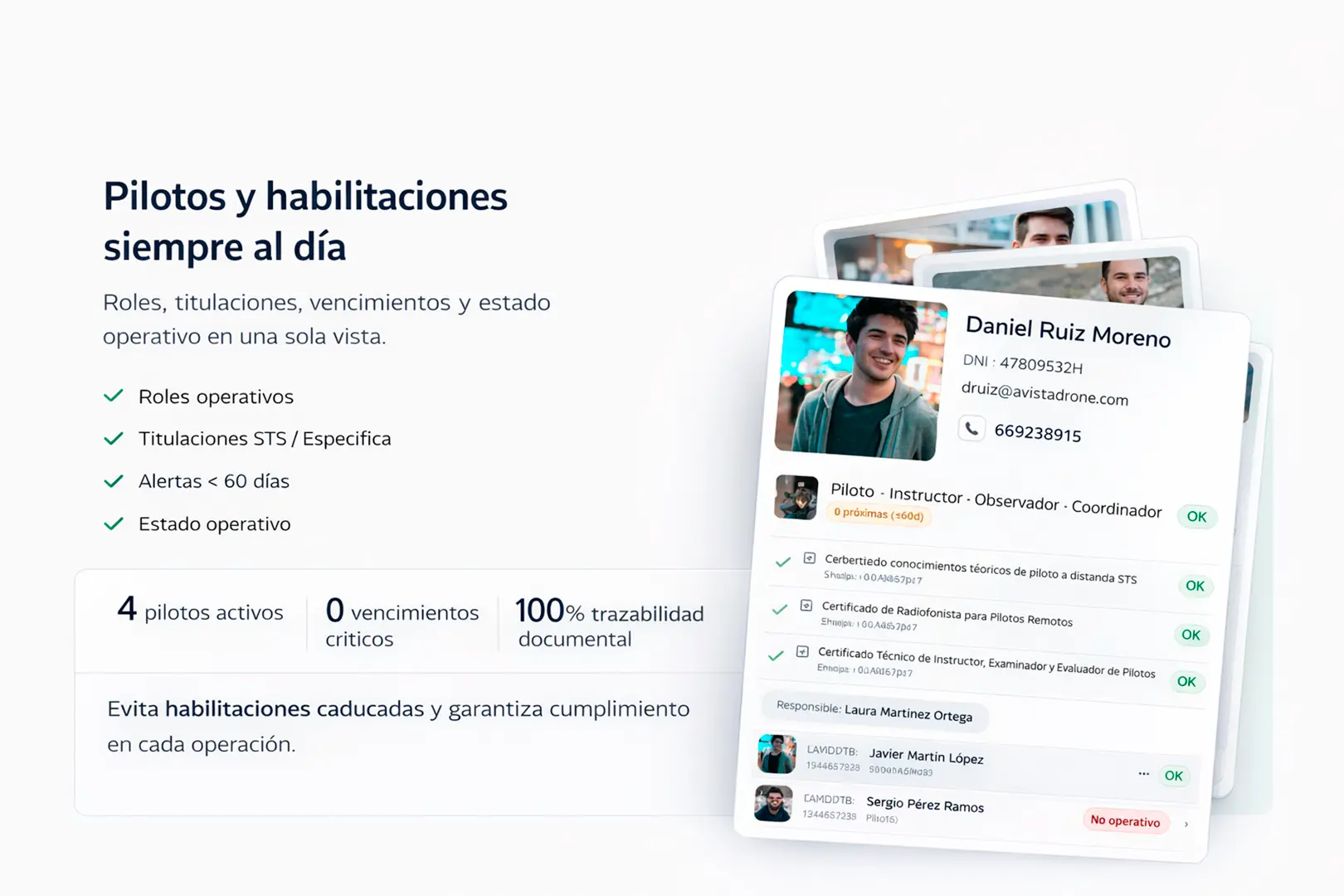 ERP UAS Gestión de Pilotos